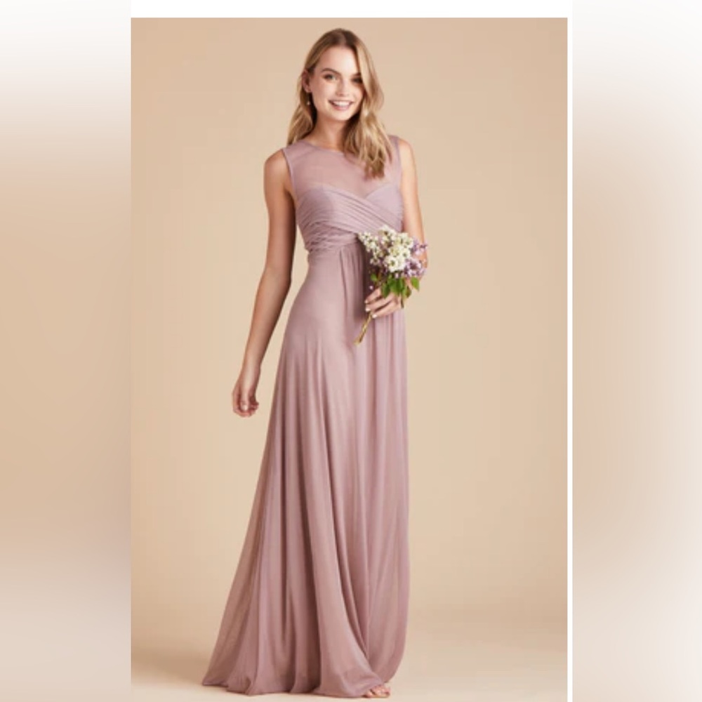 Birdy Grey Kiko Dress - SMALL - MAUVE